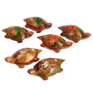 [박씨상방] 고급 목조각 거북이세트(소)