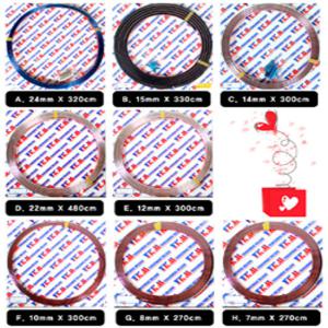 크롬 라인몰딩 (은선몰딩) 7mm×270cm