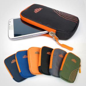 [아바마루진]클라이밍 카라비너 벨크로 스마트폰 다용도 케이스