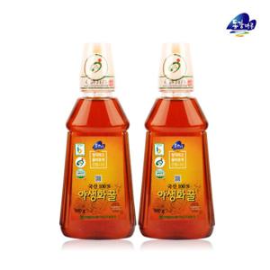 [영월농협] 동강마루 야생화 벌꿀(500g튜브x2통)
