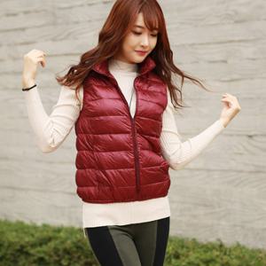 [웬디즈갤러리]코지 라이트 다운 베스트 GVT008