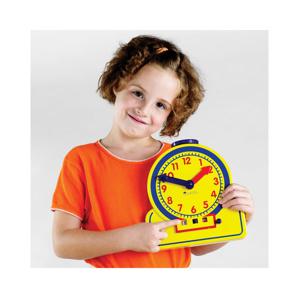 (러닝리소스)LER2994 시간학습기소형 12시간/모형시계/시간학습