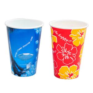 [현대크린] 종이컵 12온스(340ml) 1,000개입(1박스) 디자인랜덤