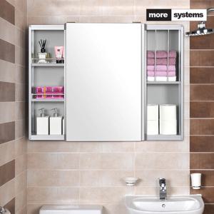 전면거울 알미늄 슬라이드 욕실장 1000X800 욕실수납장 A형