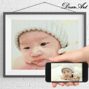 디어아트 보석십자수 30X40cm 주문제작형_사진을 보내주세요