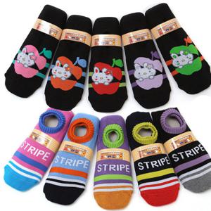 [제이핑크] 여성 파일 덧신