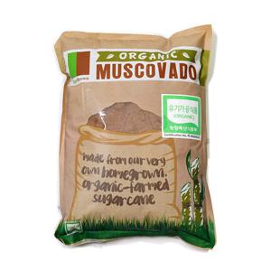 [팜스플러스]유기농 마스코바도 비정제 사탕수수 갈색설탕 3kg