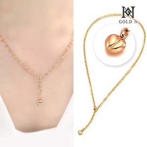 골드앤 14K 폴인러브 S1 목걸이