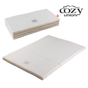 코지유니온 3단 접이식 천연라텍스 매트리스 싱글,슈퍼싱글