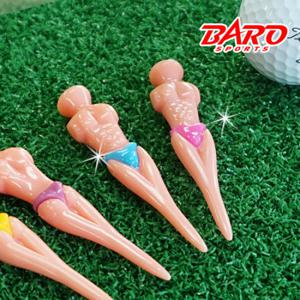 [바로골프] 헤드업방지 머슬맨 골프티 4P/섹시골프티/비키니
