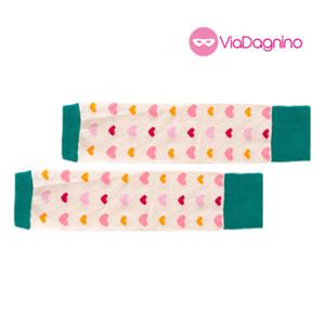 [비아대그니노] 레그워머 (하트 퍼레이드)