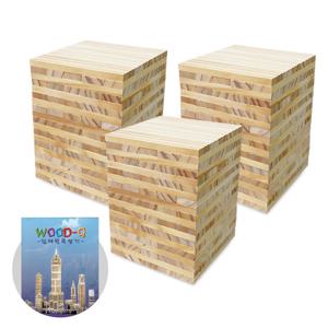 (가베가족)KS1306 큰솔 원목카프라300pcs+예제집/수학