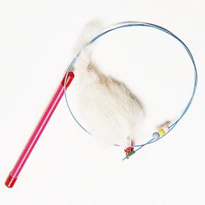 펫모닝 캣티클러 토끼털마우스(PMC-179)/고양이장난감