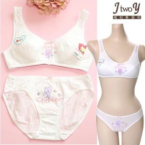 주니어-1단계브라팬티 캣츠2종