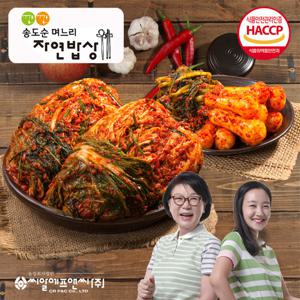 깐깐 송도순 포기김치 5kg+총각김치3kg