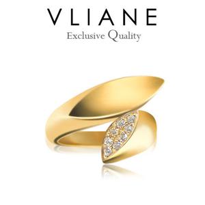 [브리앙] 18K 유니크 다이아몬드 반지 (금반지,명품,결혼기념일)