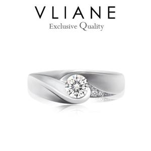 [브리앙] 14K 뤼미에르 0.3캐럿 다이아몬드 반지 (금반지,3부)