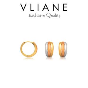 [브리앙] 14K 트리플 컬러 귀걸이 (금귀걸이,귀고리,이어링)