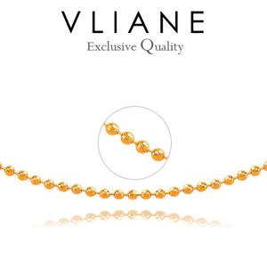 [브리앙] 18K 멀티컷 미러볼 2.5mm 목걸이 (금목걸이,골드체인)