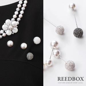 [리드박스] 크리스탈 진주 부토니에