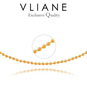 [브리앙] 18K 멀티컷 미러볼 목걸이 (금목걸이,골드체인)