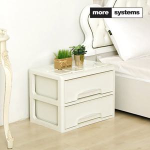 모아시스템즈 베이비2단 일반2단 플라스틱서랍장/수납장 정리함