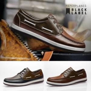 [무료배송] 국내산 천연소가죽 컴포트 남성 캐주얼 보트슈즈