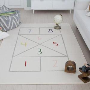 아트박스/러그랜드 사방치기 극세사 플레이 러그 (메모리폼) 100