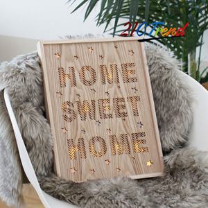 원목 조명액자 홈 스위트-북유럽 감성 충전과 힐링 인테리어!