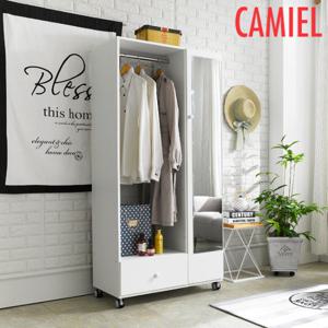 [까미엘]라일리 1600 전신거울 이동 수납행거(MP_LY0022)