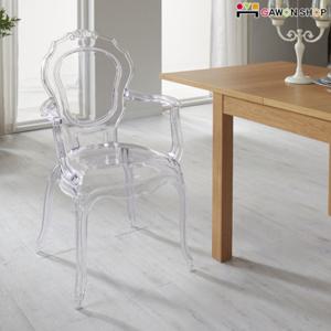 [GAWON] 프린세스 고스트암체어/투명의자 GOW_153