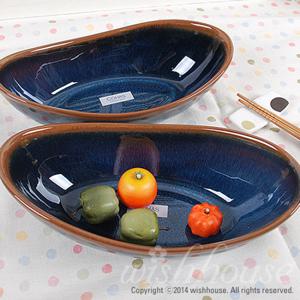 여주도자기 런던블루 보트볼 1P/소스볼