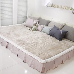 [맞춤패밀리침구] 플레인 극세사 패밀리침대 패드 220~320 x 200