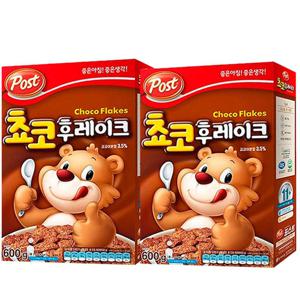포스트 초코후레이크 600g X 2개