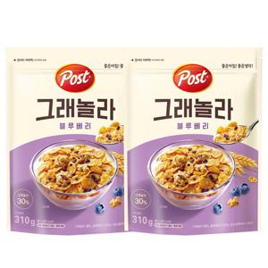 포스트 그래놀라 블루베리 310g X 2개