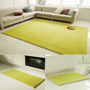 [바이빔] 극세사 항균 메모리폼 러그 3종세트 점보특대형