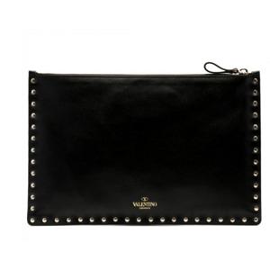 [발렌티노]VALENTINO락스터드 미듐 클러치백 LW2P0269 BLACK