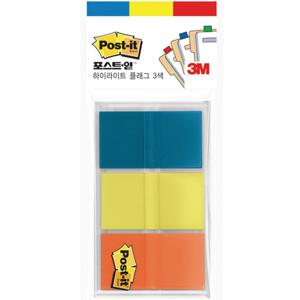 포스트-잇 하이라이트 플래그(680T-3BYO 3M)