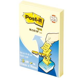포스트-잇(팝업팩 리필 KR-320 노랑 3M)