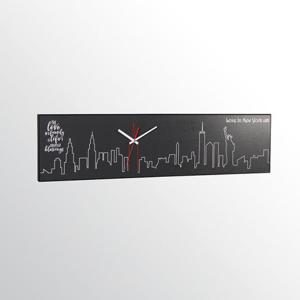 스칸-스카이라인 세계도시 벽장식 시계