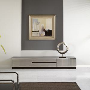 [소소데코]블랙메탈II 2100 거실장 tv장식장 문갑 86인치 티비장