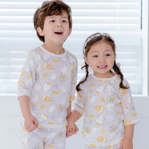 꼬마친구 굿나잇부엉 7부쟈가드 아동내의 실내복