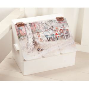 [서운아트] 빈티지 원목 화장품정리함/정리대 Carl-D (소)