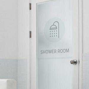 아트박스/꾸밈 cm545-샤워룸_유리문시트지