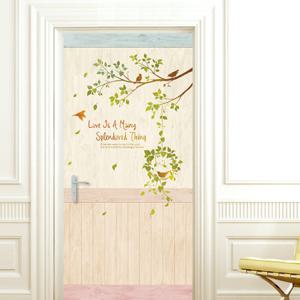 현관문시트지 리폼 무늬목 / 사랑은 아름다워(우드패널)