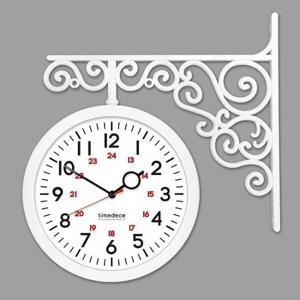 타임데코 / 모던 양면시계 TD-A2(WH)(저소음)  벽시계