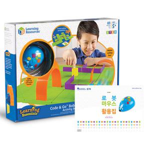 (러닝리소스) 코드앤고 로봇마우스 코딩세트/LER2831/코딩게임