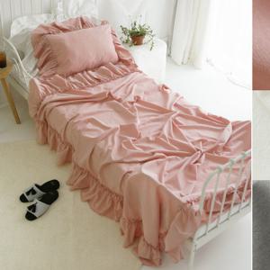 빈티지무드 프릴 여름이불-핑크.화이트.그레이(S 베개세트)