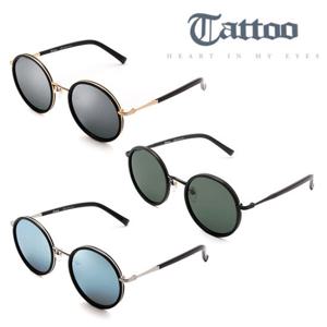 타투 TA3812S 3종 원형테 메탈솔텍스 미러편광선글라스 남자여자