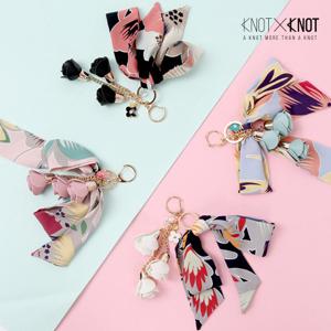 [KNOTXKNOT] 단독기획 플라워 키링앤스카프셋트